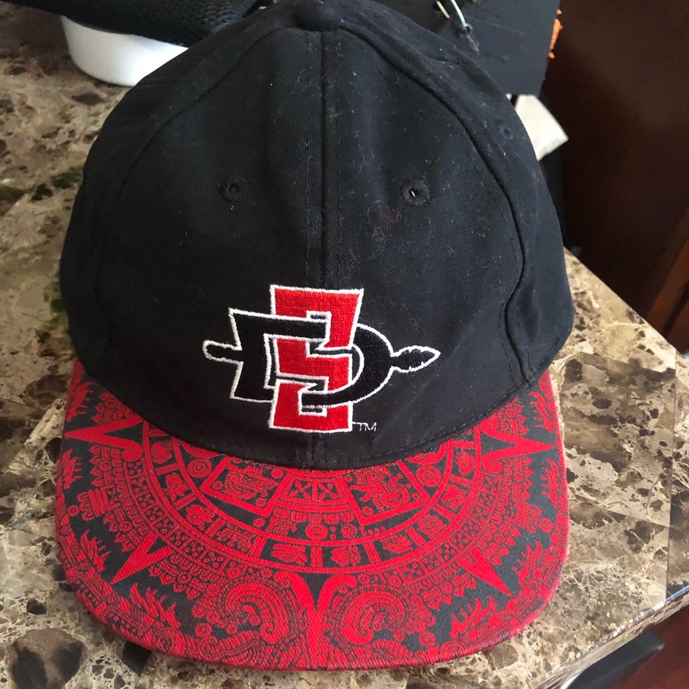 San Diego State snap back hat